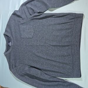 J. Crew Authentic Fleece Men's  Crewneck Sweater With Pocket Size Medium